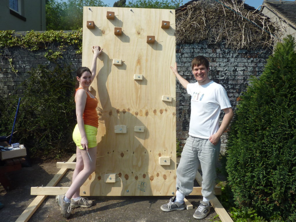 Build a Rock Climbing Wall Date Ideas for the Yard