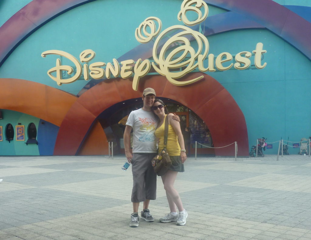 Romantic Disney Springs DisneyQuest