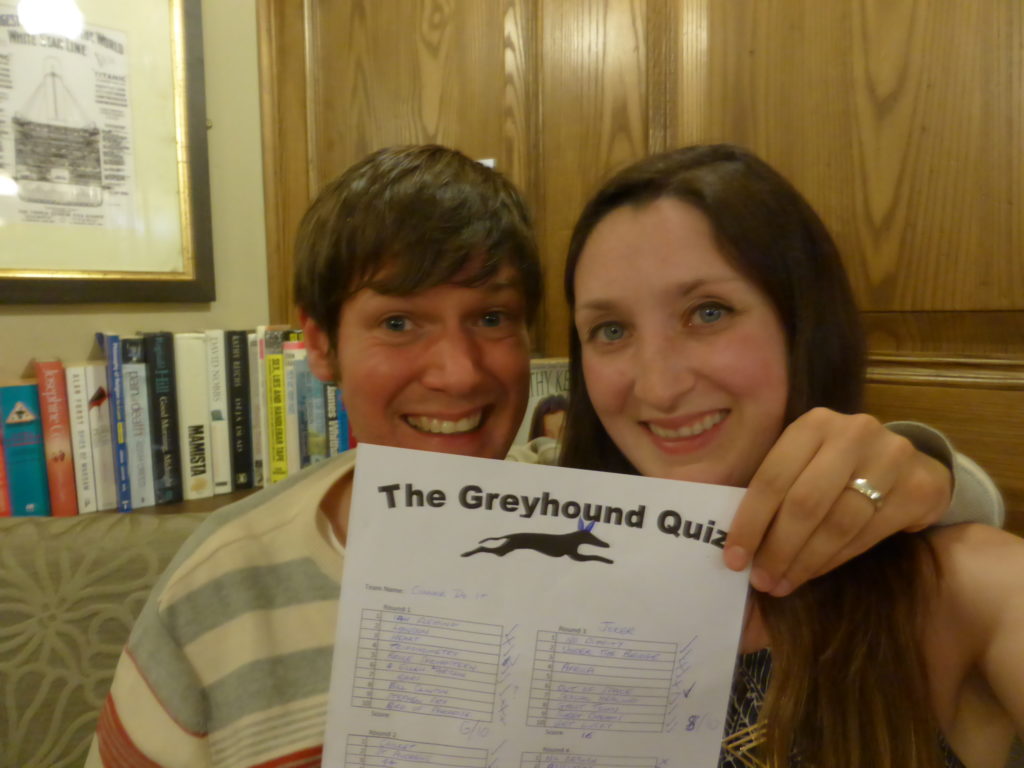 Newcastle-Under-Lyme Romantic Greyhound Pub Quiz