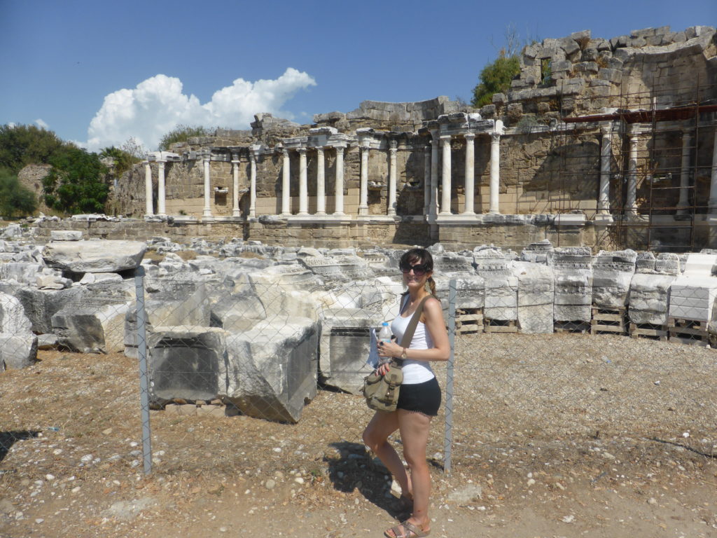 Romantic Side Ruins Nymphaeum