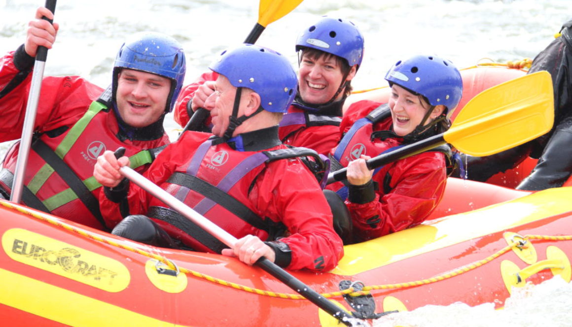 Romantic Nottingham National Water Sports Centre White Water Rafting