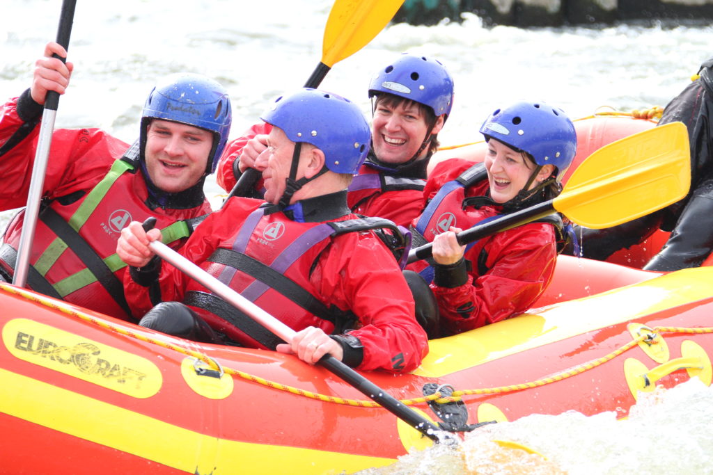 Romantic Nottingham National Water Sports Centre White Water Rafting
