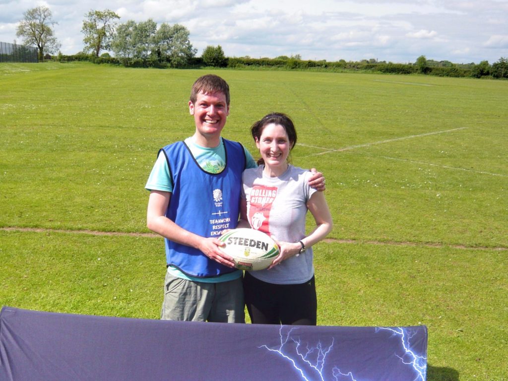Touch Rugby Football Date Idea