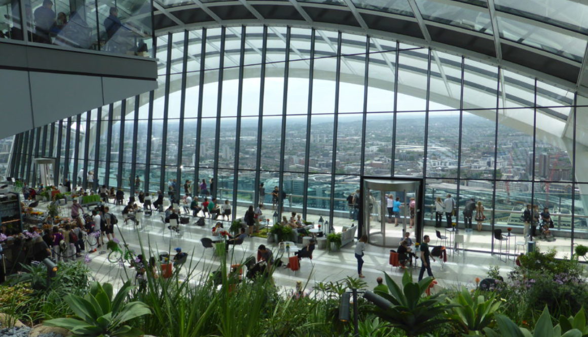 Romantic City of London Sky Garden