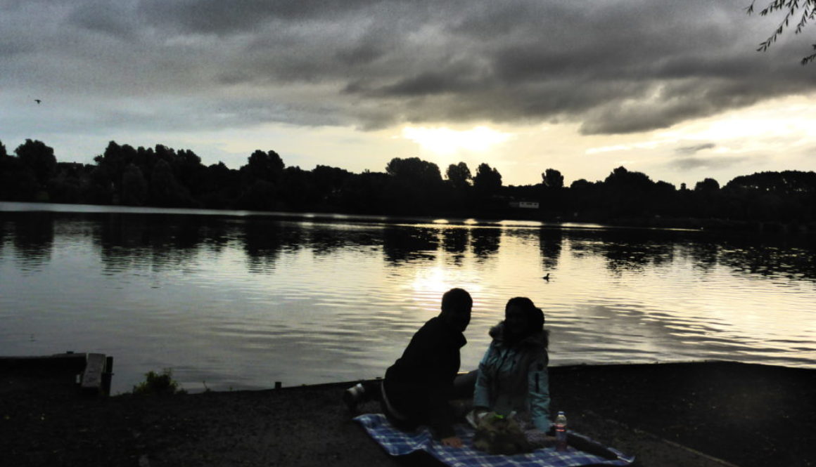 Romantic Stoke-on-Trent Westport Lake Sunrise