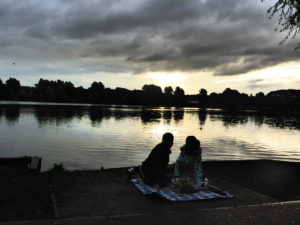 Romantic Stoke-on-Trent Westport Lake Sunrise