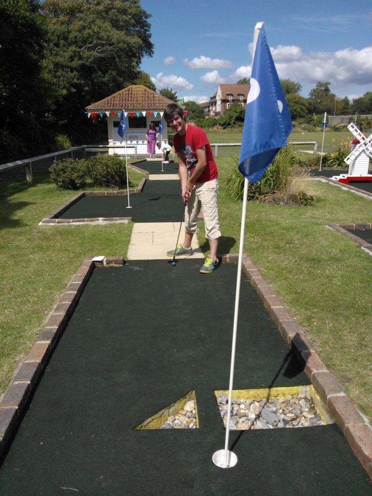 Romantic Worthing Splash Point Mini Golf