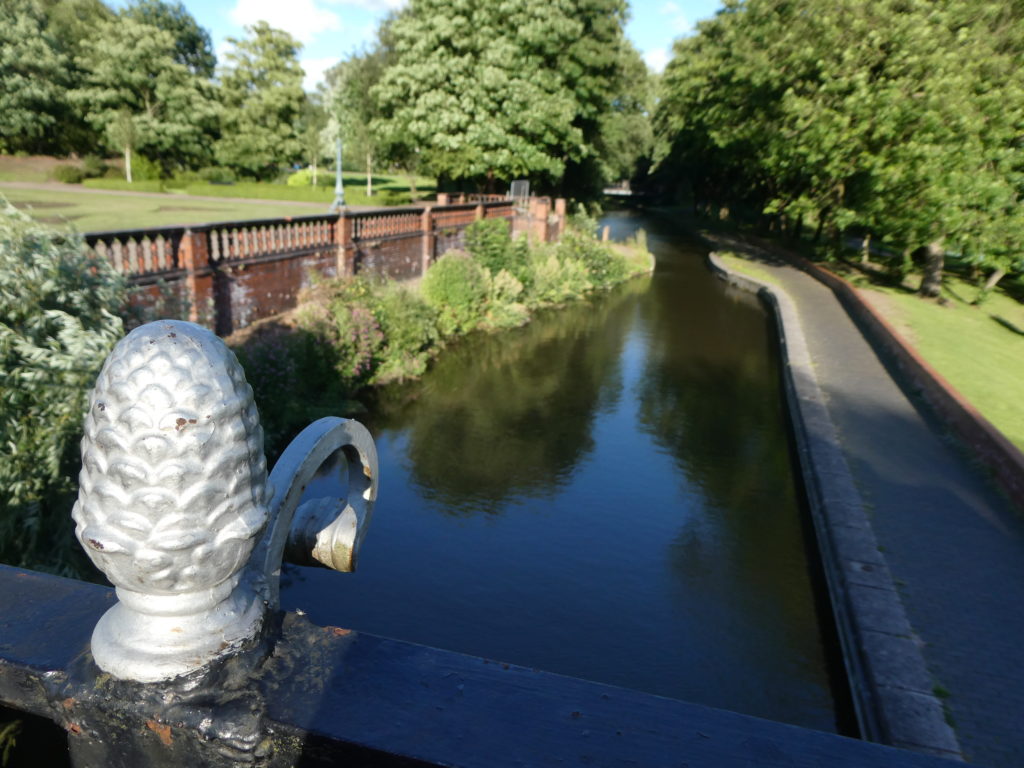 Hanley Park Canal View From Bridge
