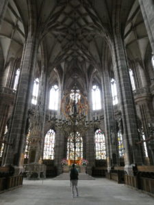 Viet Stoss' Ornate Carving St Lorenz Church Nuremberg