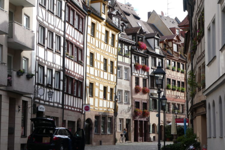 Nuremberg Germany - Weissgerbergasse