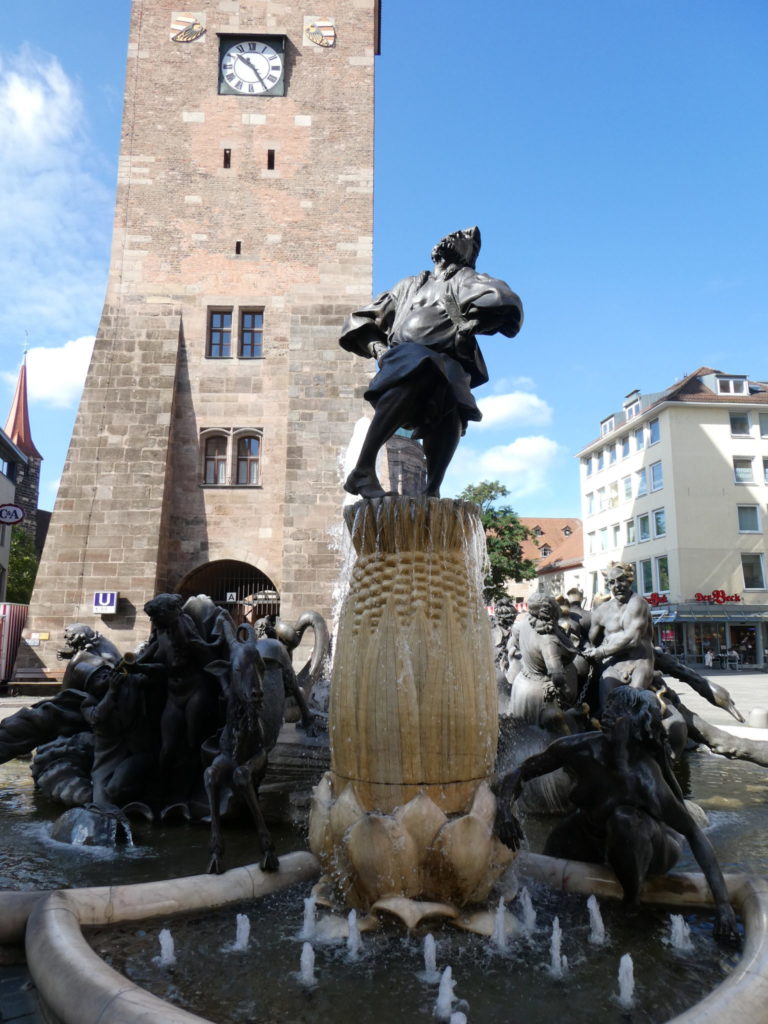 Nuremberg Germany - Marriage Merry-Go-Round Fountain