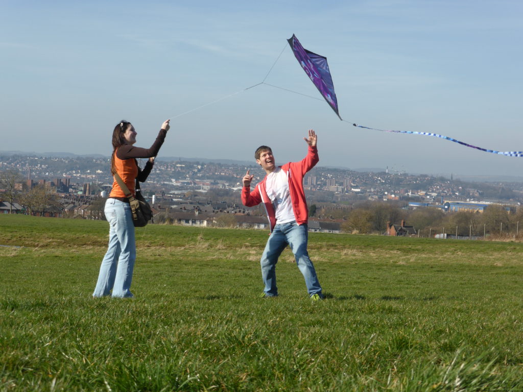 Perfect Park Date Idea Fly a Kite