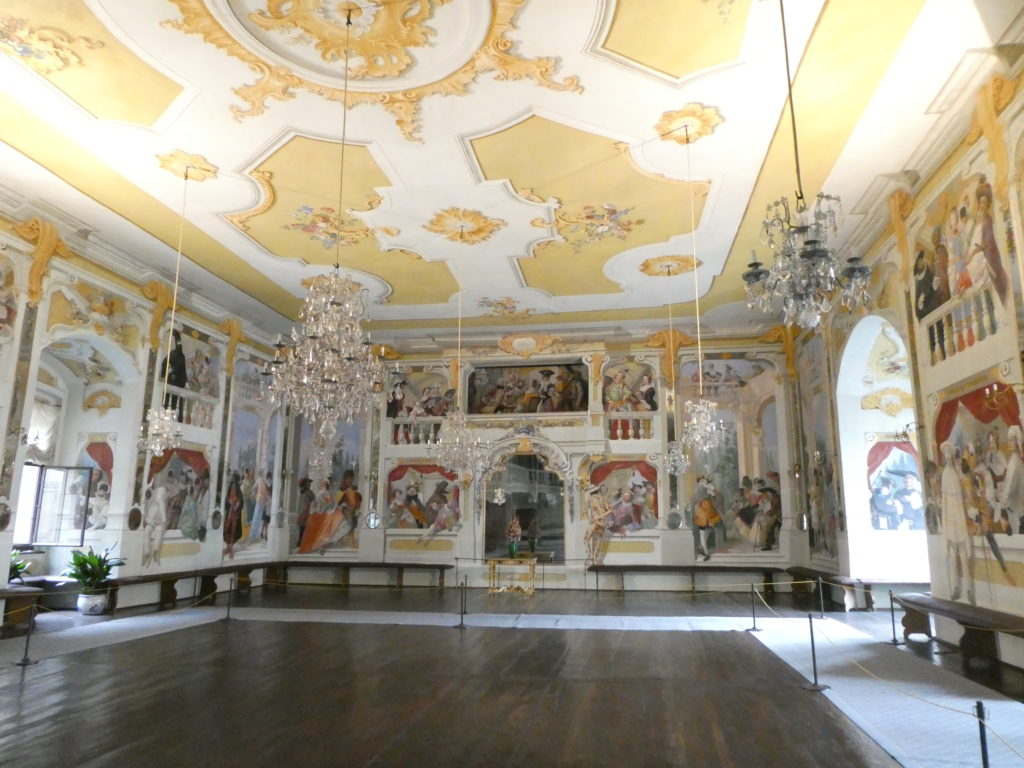 Cesky Krumlov Czech Republic - Castle Masquerade Hall