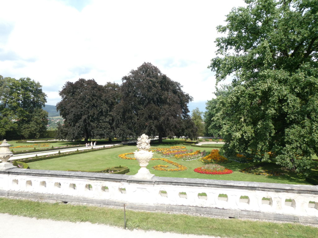 Cesky Krumlov Czech Republic - Castle Garden