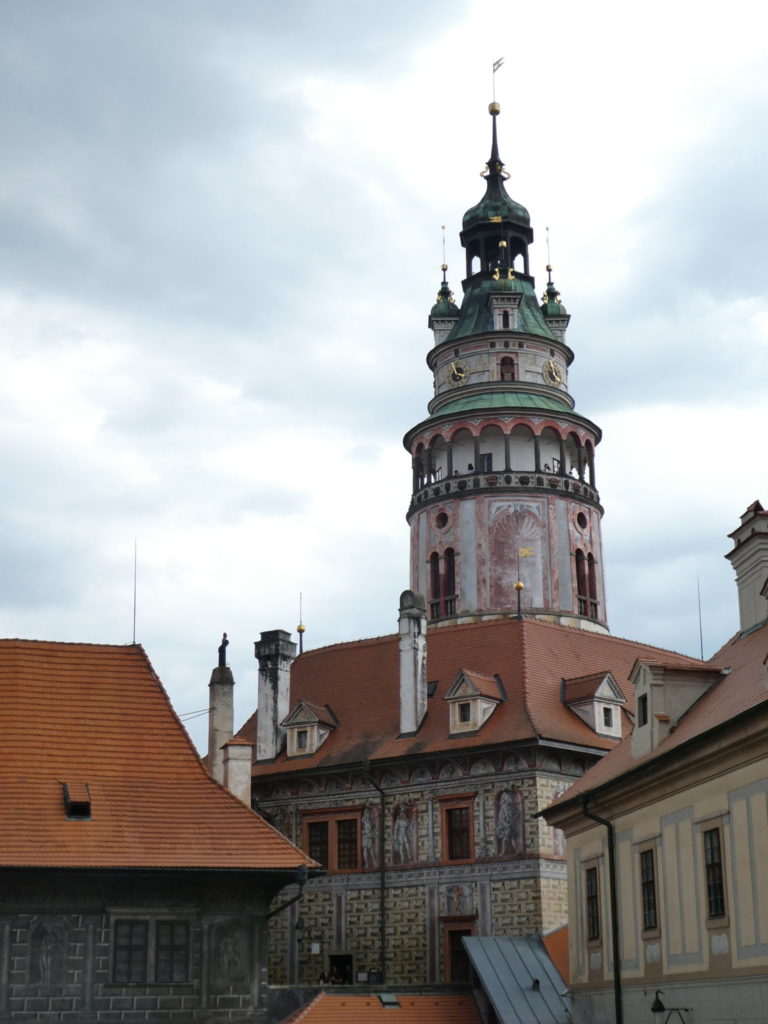 Cesky Krumlov Czech Republic - Castle Tower