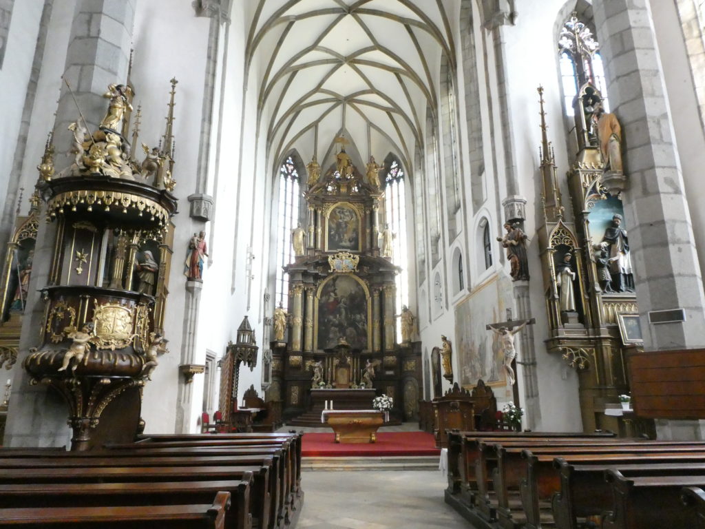 Cesky Krumlov Czech Republic - St Vitus Church