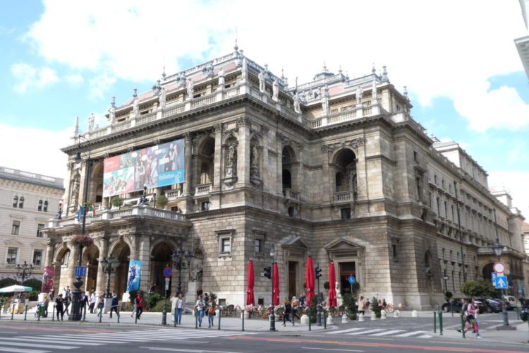 Andrassy Avenue Budapest State Opera House