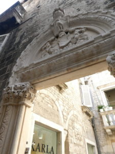 Split Croatia - Family Crest on Doorway