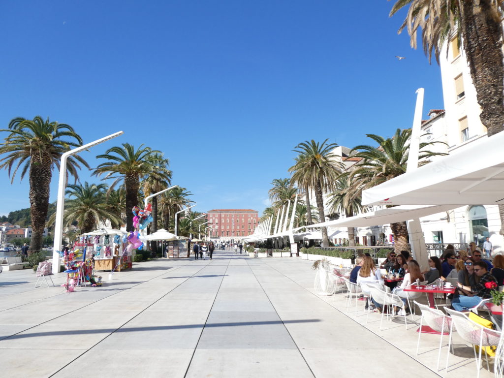 Split Croatia - The Riva Promenade