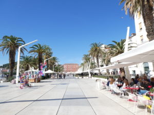 Split Croatia - The Riva Promenade