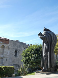 Split Croatia - Gregory of Nin Statue