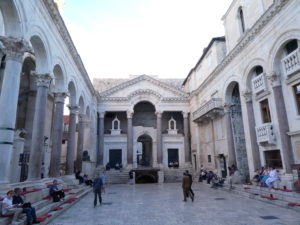Split Croatia - Diocletian's Palace Peristyle