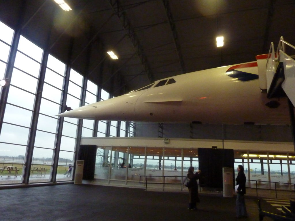 Manchester England - Runway Visitor Centre Concorde