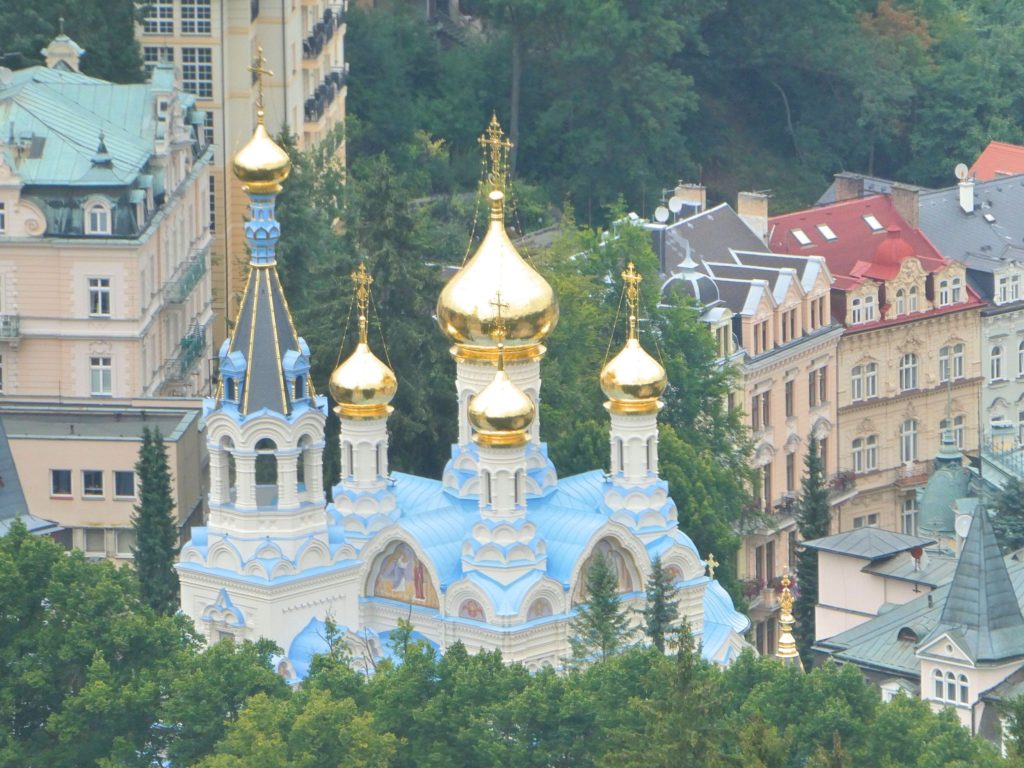 Karlovy Vary Czech Republic - Church of St. Peter and St. Paul