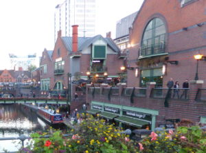 Birmingham England - Gas Street Basin