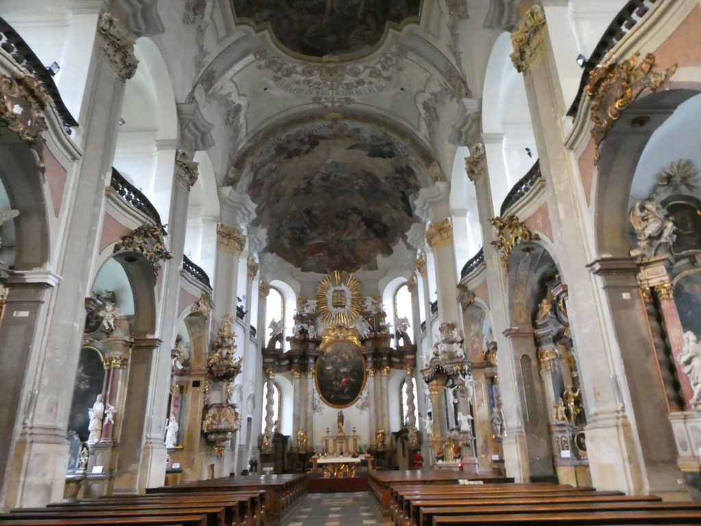 Olomouc Czech Republic - Church of Our Lady of the Snows 