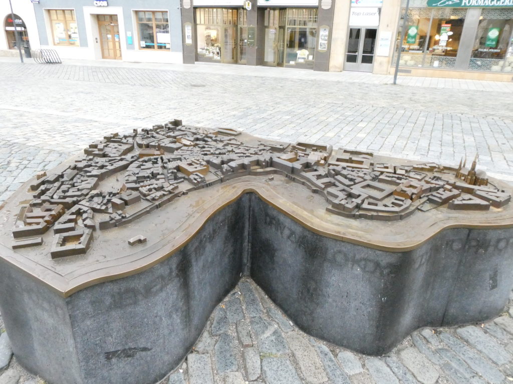 Olomouc Czech Republic - Bronze Scale Model 