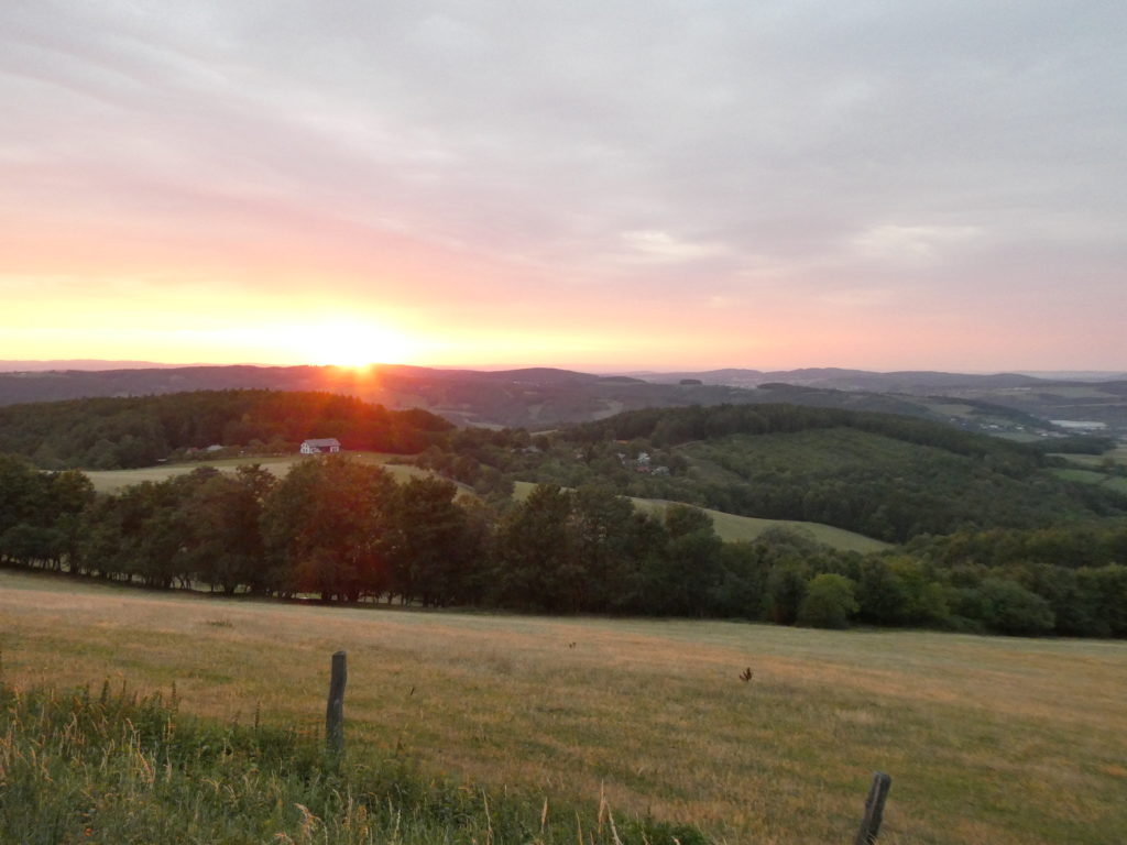 Zlin Czech Republic - Sunset