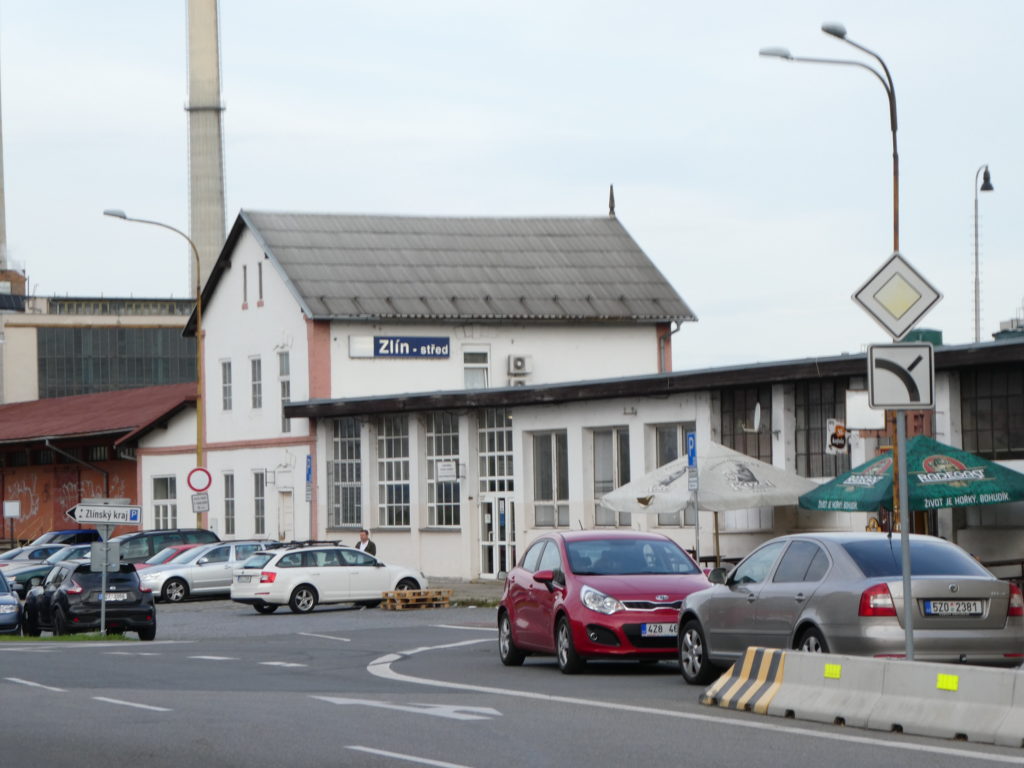 Zlin Czech Republic - Train Station