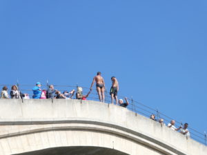 Mostar Bosnia-Herzegovina - Bridge Diver's Club