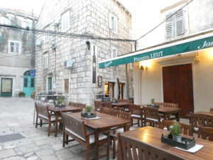 Korcula Croatia - Pizzeria Leut