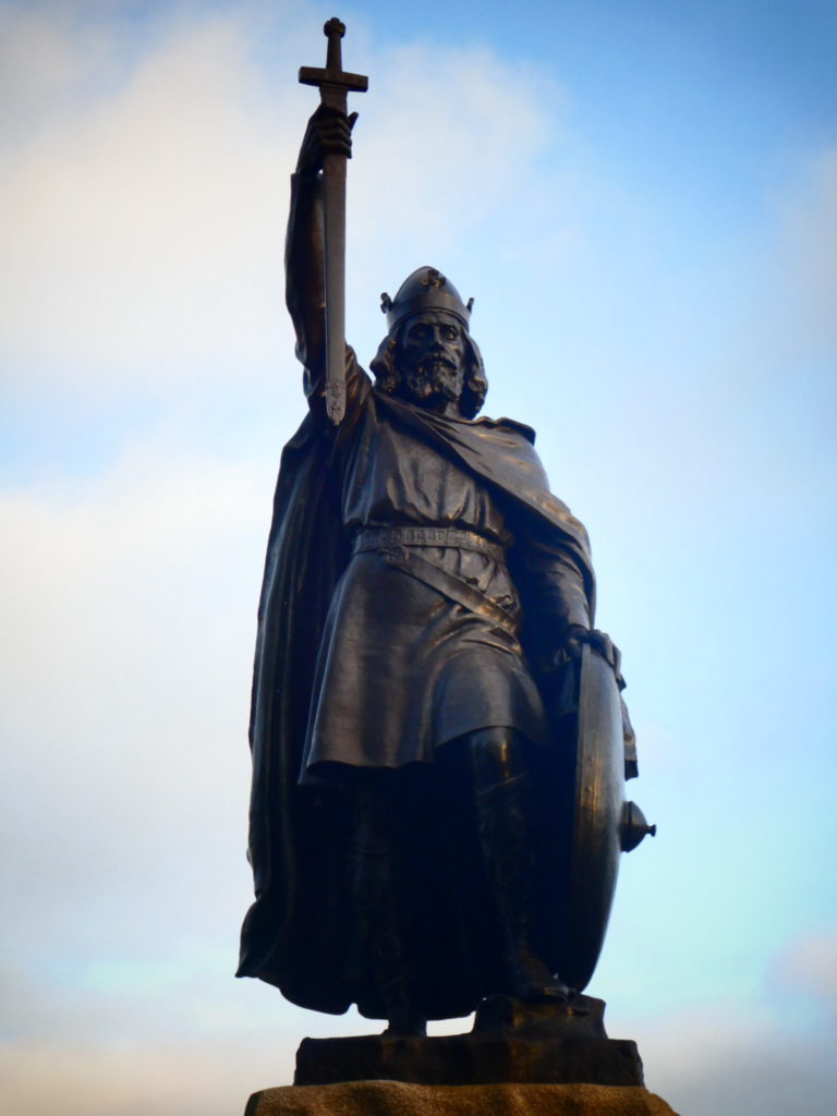 Winchester England - Statue of Alfred the Great