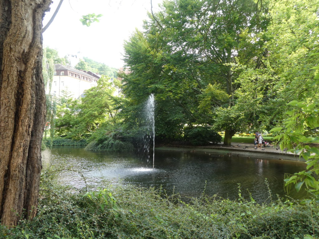 Karlovy Vary Czech Republic - Park