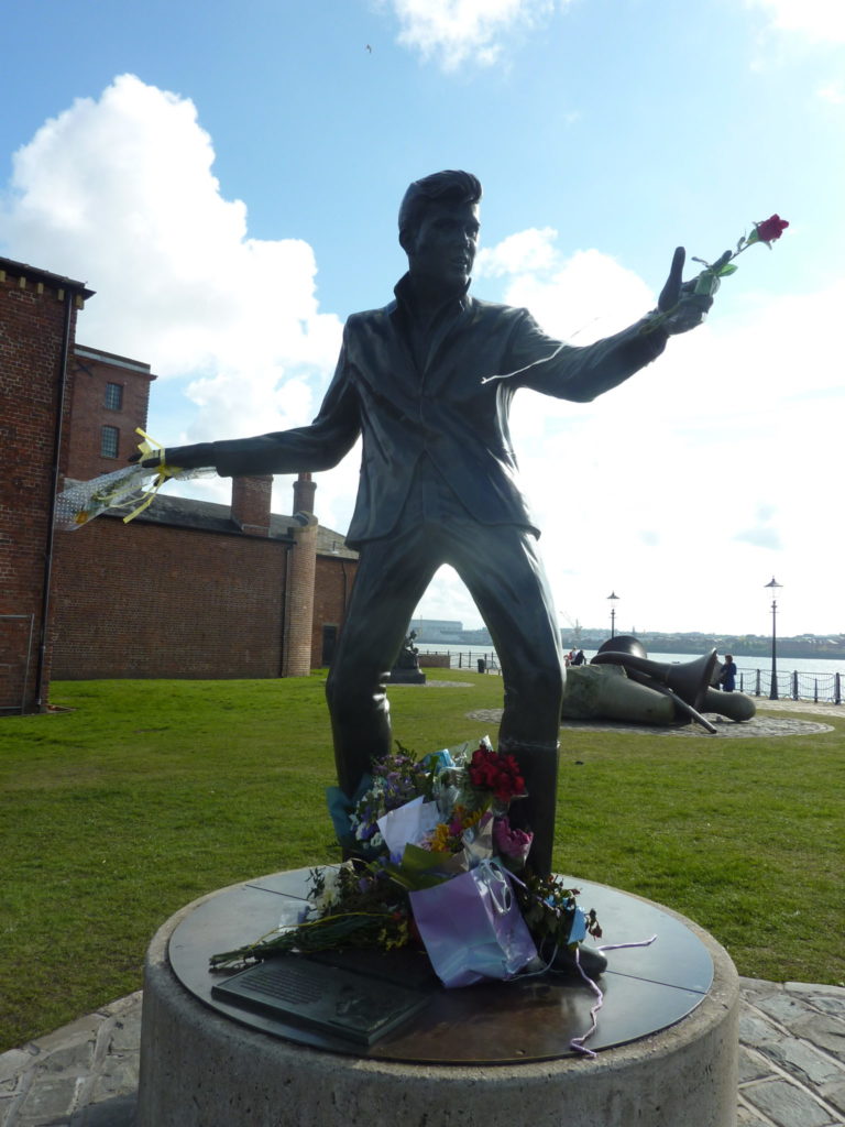 Liverpool England - Billy Fury Statue