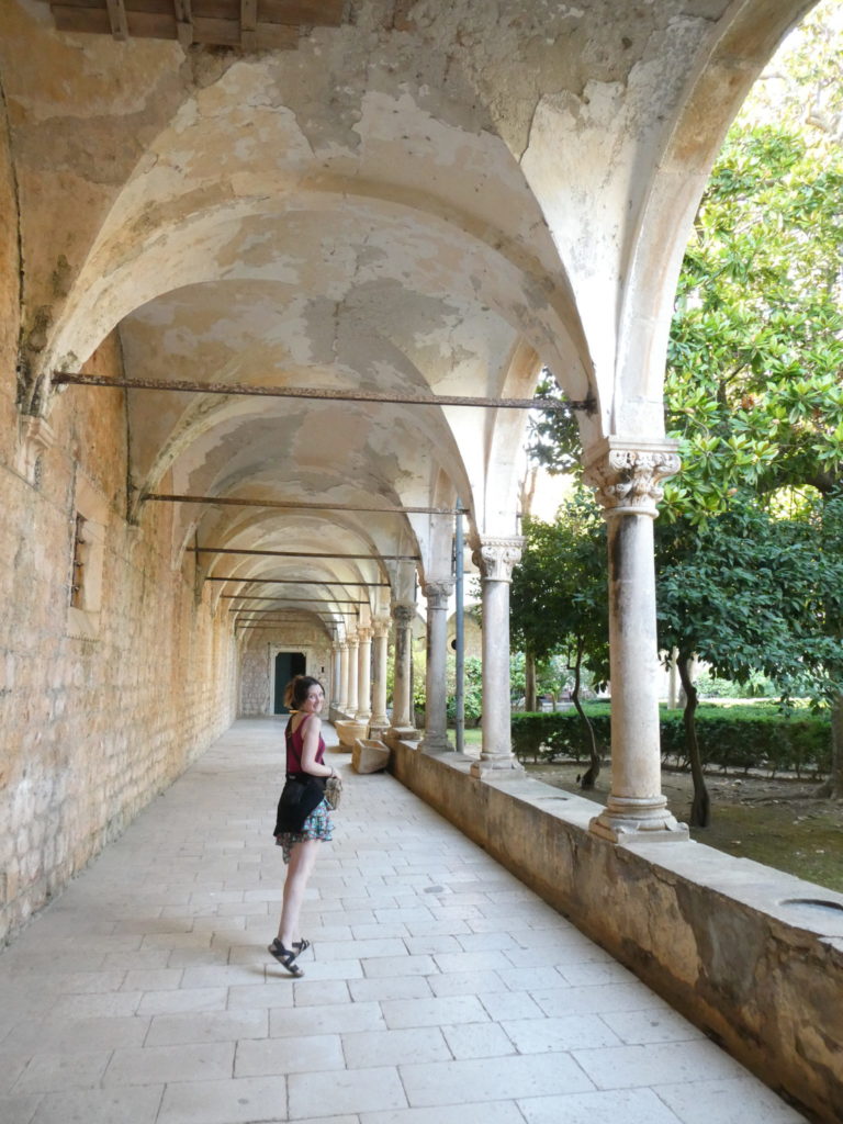 Lokrum Island Dubrovnik Croatia - Game of Thrones Monastery Cloisters