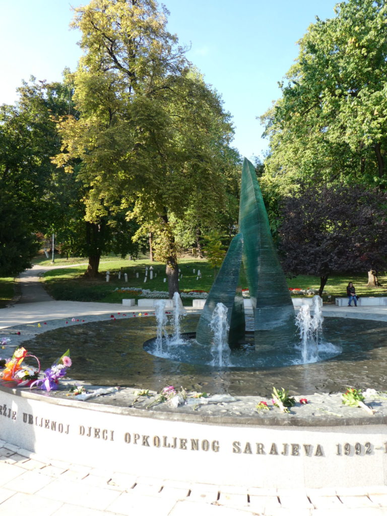 Memorial for Children Killed During the Siege - Sarajevo, Bosnia and Herzegovina