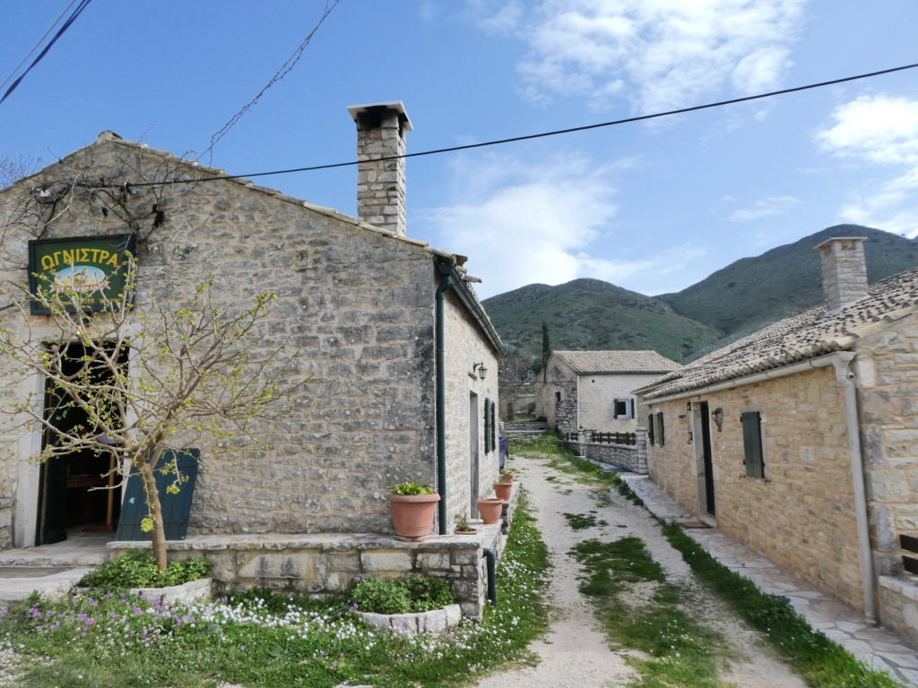 Old Perithia Village - Corfu, Greece