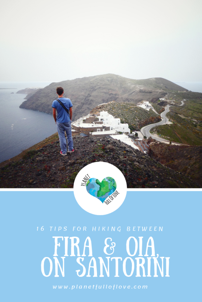 16 Tips for Hiking between Fira and Oia, on Santorini - Pinterest